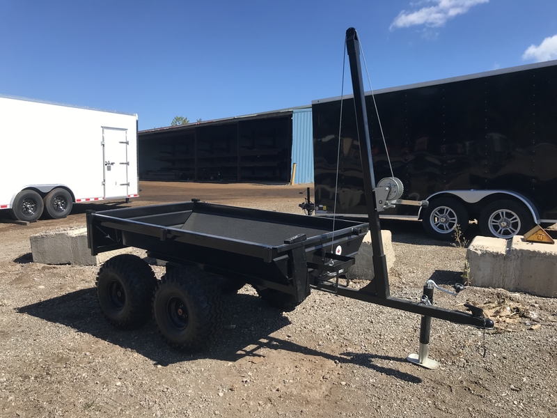 Cargo, Utility Trailers  1-Ton GEO Off-Road Dump with Chainsaw Holder Photo
